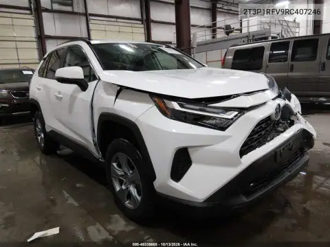 2T3P1RFV9RC407246 — 2024 Toyota RAV4, Передняя часть, фото до ремонта