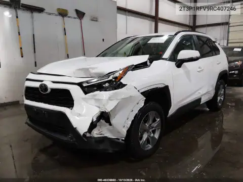 2T3P1RFV9RC407246 — 2024 Toyota RAV4, фото 3 с аукциона IAAI, Передняя часть