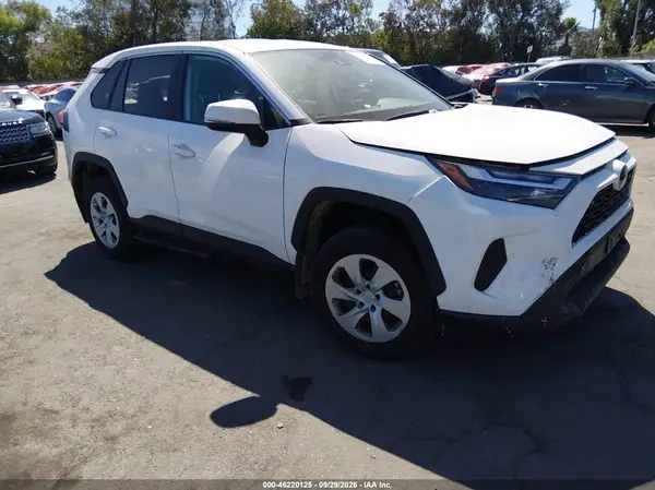 2T3K1RFV6SC323823 — 2025 Toyota RAV4, Передняя часть (Front & Rear), фото до ремонта