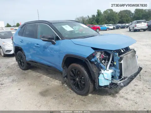 2T3E6RFV9SW087830 — 2025 Toyota RAV4, Передний левый, фото до ремонта