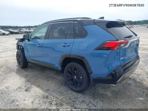2025 Toyota Rav4 Hybrid Xse VIN 2T3E6RFV9SW087830 фото 3