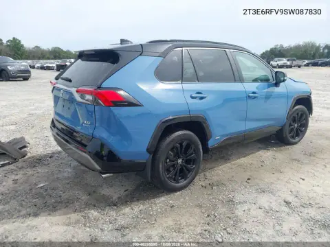 2025 Toyota Rav4 Hybrid Xse VIN 2T3E6RFV9SW087830 фото 4
