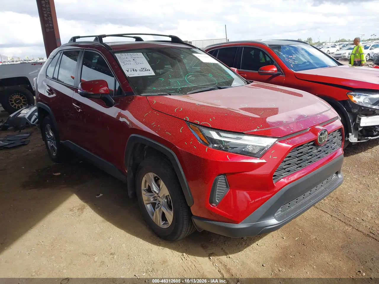 2T3W1RFV8SW394070 — 2025 Toyota RAV4, фото 2 с аукциона IAAI, Повреждения со всех сторон