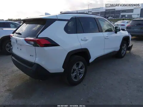 2T3W1RFV3SC322405 — 2025 Toyota RAV4, фото 4 с аукциона IAAI, Передняя часть