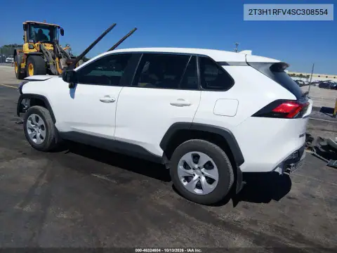 2T3H1RFV4SC308554 — 2025 Toyota RAV4, фото 4 с аукциона IAAI, Передняя и задняя части