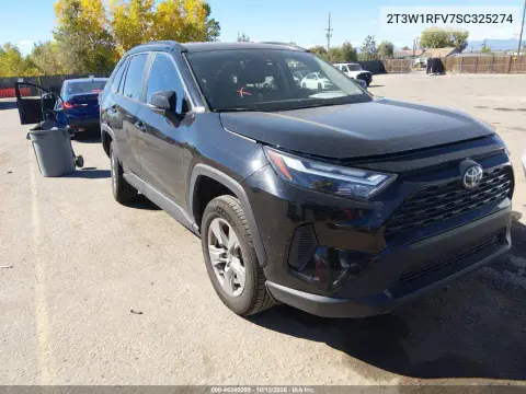 2T3W1RFV7SC325274 — 2025 Toyota RAV4, Справа сзади, фото до ремонта