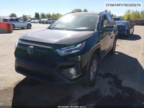 2025 Toyota Rav4 Xle VIN 2T3W1RFV7SC325274 фото 3
