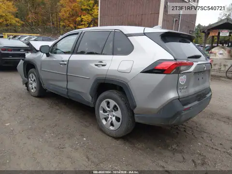 2T3F1RFV7SC540721 — 2025 Toyota RAV4, фото 3 с аукциона IAAI, Передняя часть