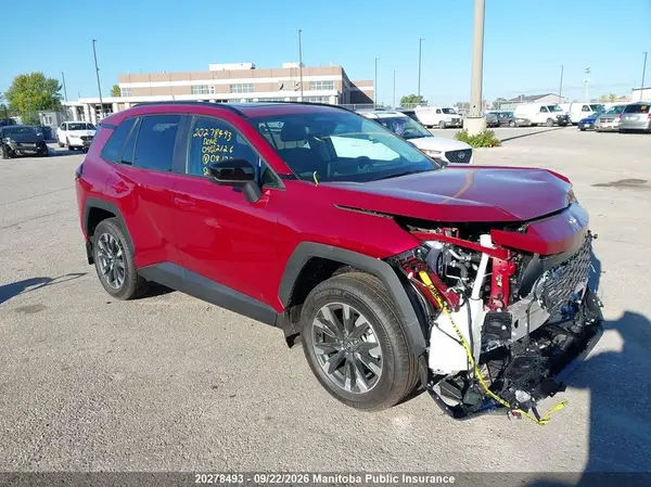 2T36CRAV8TW082785 — 2026 Toyota RAV4, Передняя часть (Front), фото до ремонта