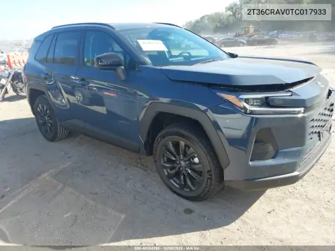 2026 Toyota Rav4 Xle Premium VIN 2T36CRAV0TC017933 фото 2