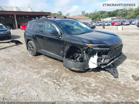 2T36CRAV0TC035025 — 2026 Toyota RAV4, Передняя часть, фото до ремонта