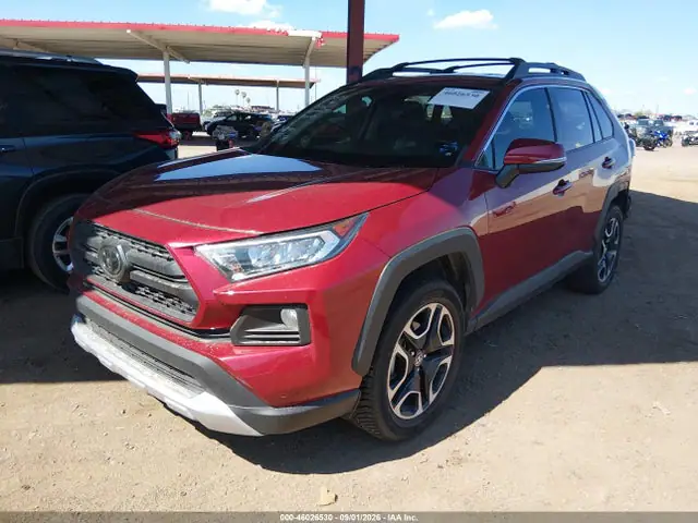 2T3J1RFV1KW040563 — 2019 Toyota RAV4 Adventure, фото 2 с аукциона IAAI 06.10.2026, Задняя часть