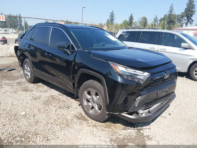JTMLWRFV9SD299969 — 2025 Toyota RAV4 Hybrid LE, Передняя и задняя части (Front & Rear), фото до ремонта