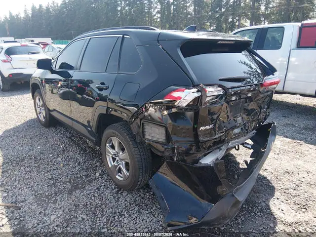 JTMLWRFV9SD299969 — 2025 Toyota RAV4 Hybrid LE, фото 3 с аукциона IAAI 30.09.2026, Передняя и задняя части