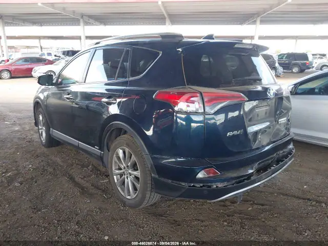 JTMDJREV2HD070952 — 2017 Toyota RAV4 Hybrid Limited, фото 3 с аукциона IAAI 06.10.2026, Задняя часть