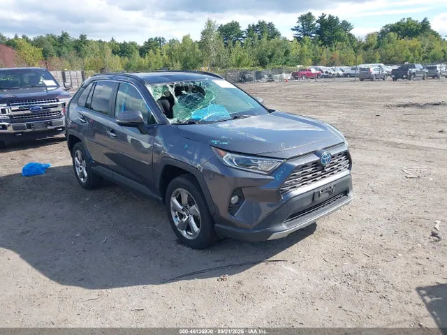 2020 Toyota Rav4 Hybrid Limited VIN JTMDWRFV3LD526529 фото 1