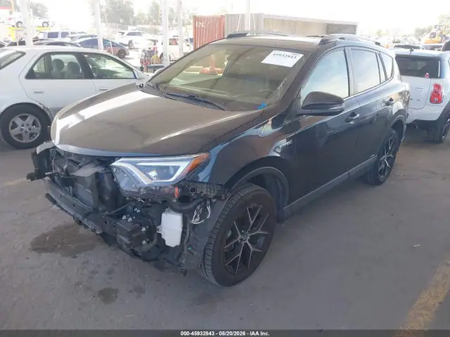 JTMJJREV6JD254350 — 2018 Toyota RAV4 Hybrid SE, фото 2 с аукциона IAAI 30.09.2026, Передняя часть справа