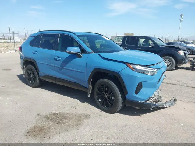 2022 Toyota Rav4 Hybrid Se VIN 4T3T6RFVXNU093258 фото 1