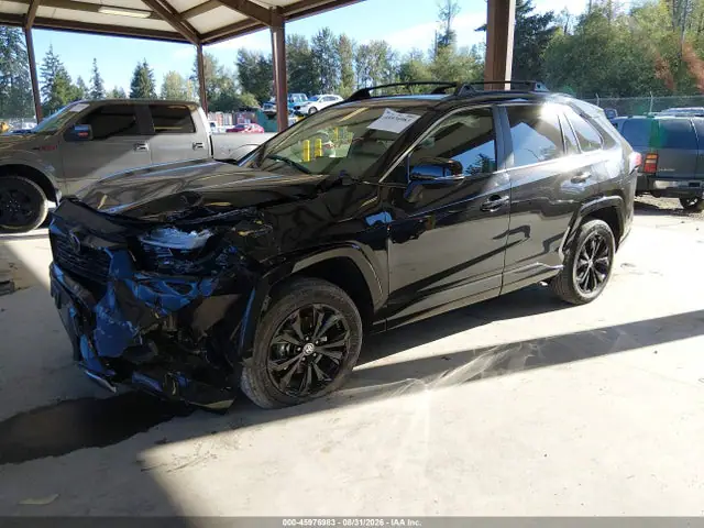 JTM16RFV0SD156173 — 2025 Toyota RAV4 Hybrid SE, фото 2 с аукциона IAAI 14.10.2026, Передняя часть