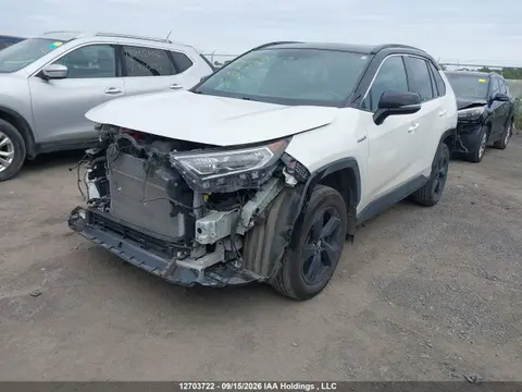 2020 Toyota Rav4 Hybrid Xle VIN 2T3RWRFV5LW087312 фото 2