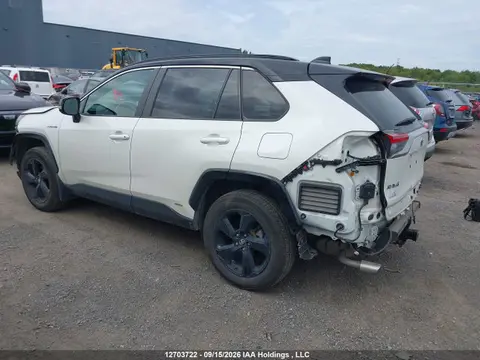 2020 Toyota Rav4 Hybrid Xle VIN 2T3RWRFV5LW087312 фото 3