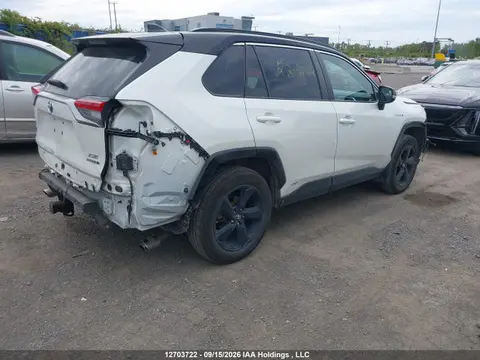 2020 Toyota Rav4 Hybrid Xle VIN 2T3RWRFV5LW087312 фото 4