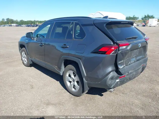2T3RWRFV3LW077894 — 2020 Toyota RAV4 Hybrid XLE, фото 3 с аукциона IAAI 14.10.2026, Задняя часть