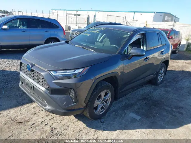 2024 Toyota Rav4 Hybrid Xle VIN 2T3RWRFV7RW238630 фото 2