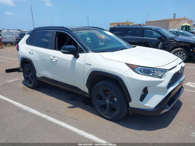 2019 Toyota Rav4 Hybrid Xse VIN JTMEWRFVXKJ014531 фото 1