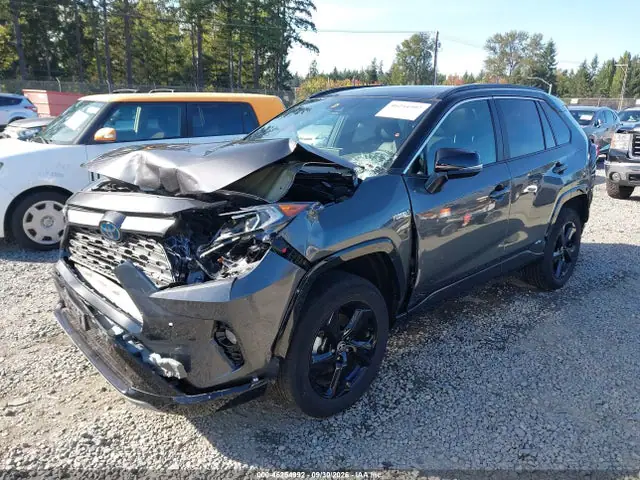 4T3E6RFV4MU058125 — 2021 Toyota RAV4 Hybrid XSE, фото 2 с аукциона IAAI 14.10.2026, Передняя часть