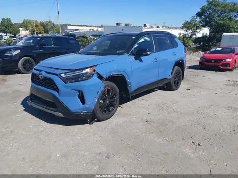 2024 Toyota Rav4 Hybrid Xse VIN 2T3E6RFV8RW053405 фото 2
