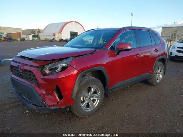 2023 Toyota RAV4 HYBRID VIN 2T3RWRFV6PW178627 фото 2