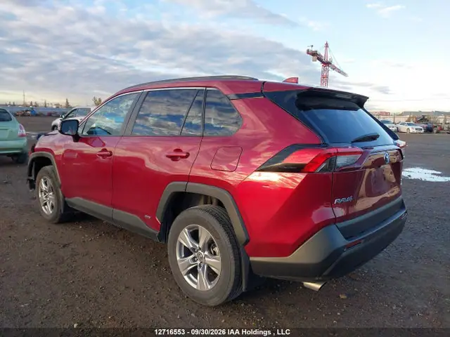 2023 Toyota RAV4 HYBRID VIN 2T3RWRFV6PW178627 фото 3