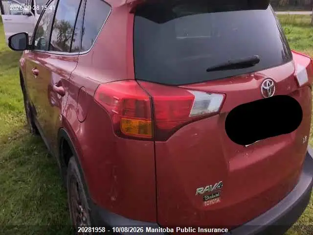 2T3ZFREV7EW073660 — 2014 Toyota RAV4 LE, фото 3 с аукциона IAAI 14.10.2026, Град