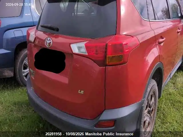 2T3ZFREV7EW073660 — 2014 Toyota RAV4 LE, фото 4 с аукциона IAAI 14.10.2026, Град