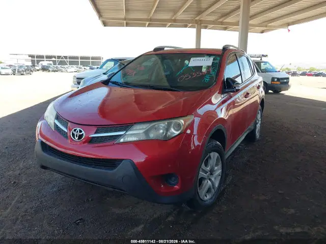 2014 Toyota RAV4 LE VIN JTMBFREV6ED053589 фото 2
