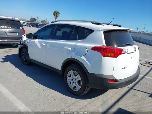 2T3ZFREV5FW177212 — 2015 Toyota RAV4 LE, фото 3 с аукциона IAAI 30.09.2026, Передняя часть слева