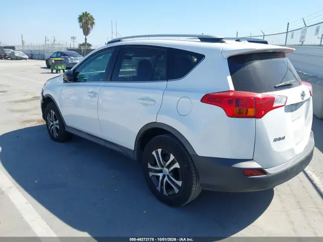 2T3ZFREV0FW198839 — 2015 Toyota RAV4 LE, фото 3 с аукциона IAAI 14.10.2026, Передняя и задняя части