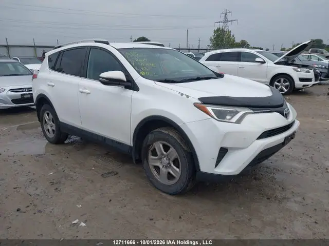 2T3BFREVXGW417440 — 2016 Toyota RAV4 LE, Задняя часть (Rear), фото до ремонта