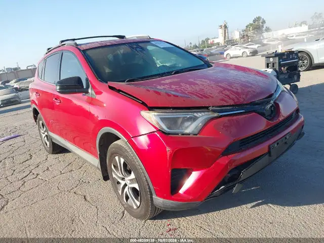 2T3ZFREV7HW344222 — 2017 Toyota RAV4 LE, Задняя часть слева (Left Rear), фото до ремонта