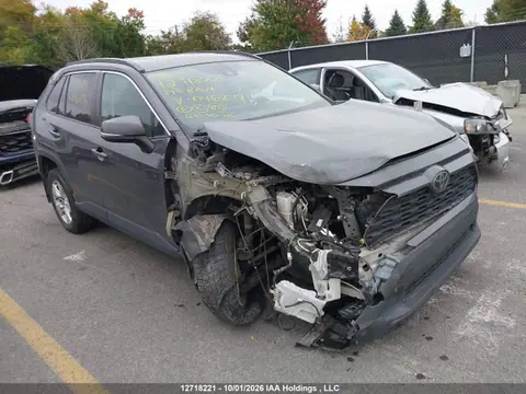 2T3B1RFV4KC046279 — 2019 Toyota RAV4 LE, Передняя часть (Front), фото до ремонта