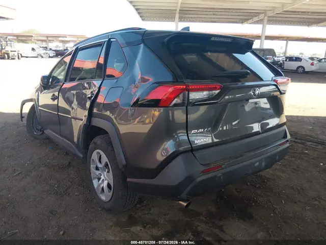 2T3H1RFV3LW064847 — 2020 Toyota RAV4 LE, фото 3 с аукциона IAAI 29.09.2026, Опрокидывание