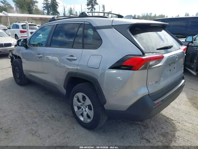 2T3G1RFV8MC148371 — 2021 Toyota RAV4 LE, фото 3 с аукциона IAAI 30.09.2026, Передняя часть слева
