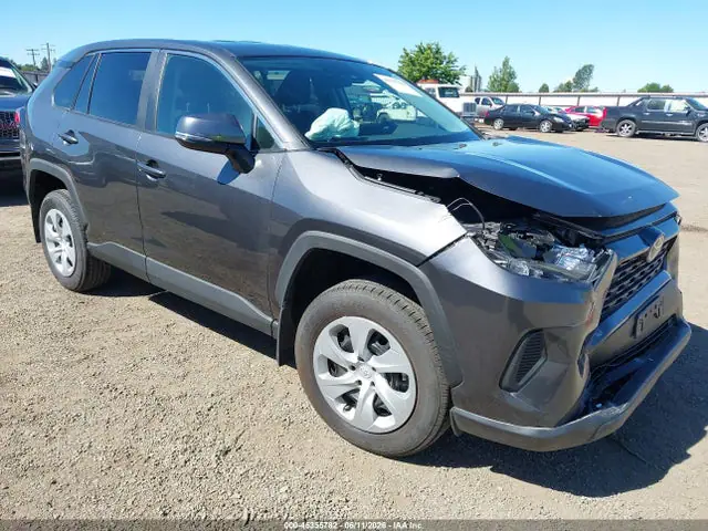 2T3G1RFVXSC577007 — 2025 Toyota RAV4 LE, Передняя часть (Front End), фото до ремонта