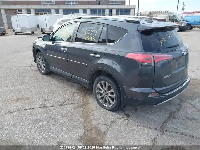 2016 Toyota Rav4 Limited Hybrid VIN JTMDJREV5GD004670 фото 3