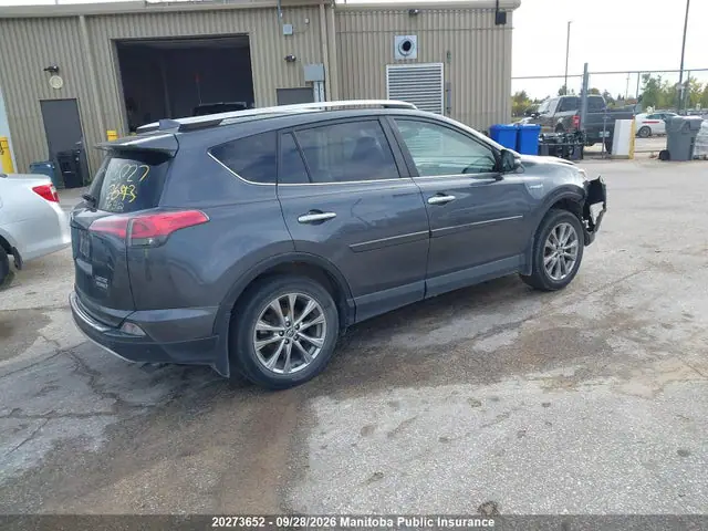2016 Toyota Rav4 Limited Hybrid VIN JTMDJREV5GD004670 фото 4