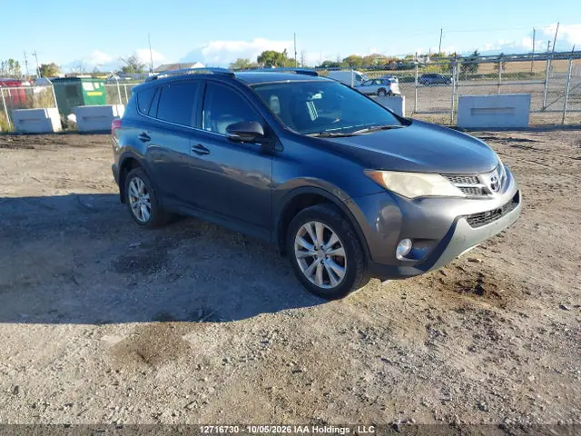2T3DFREV4EW159017 — 2014 Toyota RAV4 Limited, Передняя часть (Front), фото до ремонта