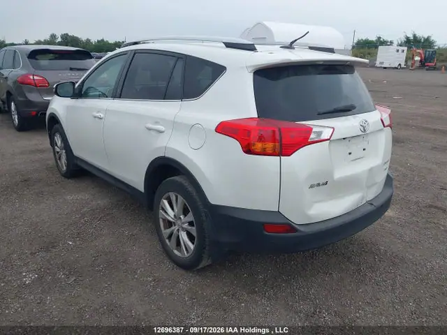 2T3DFREV9FW273905 — 2015 Toyota RAV4 Limited, фото 3 с аукциона IAAI 14.10.2026, Задняя часть