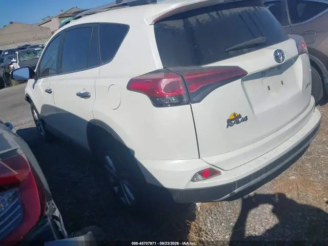 JTMYFREV9GJ081935 — 2016 Toyota RAV4 Limited, фото 3 с аукциона IAAI 30.09.2026, Передняя часть
