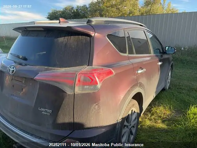 2017 Toyota Rav4 Limited VIN 2T3DFREV1HW564370 фото 4